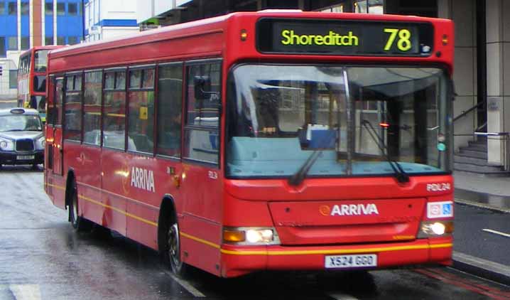 Arriva London Dennis Dart SLF PDL24